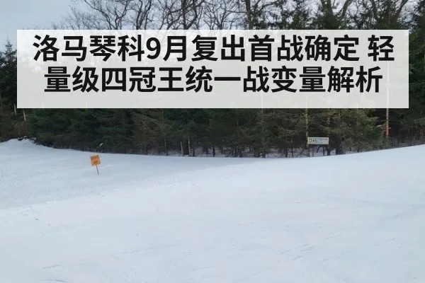 洛马琴科9月复出首战确定 轻量级四冠王统一战变量解析